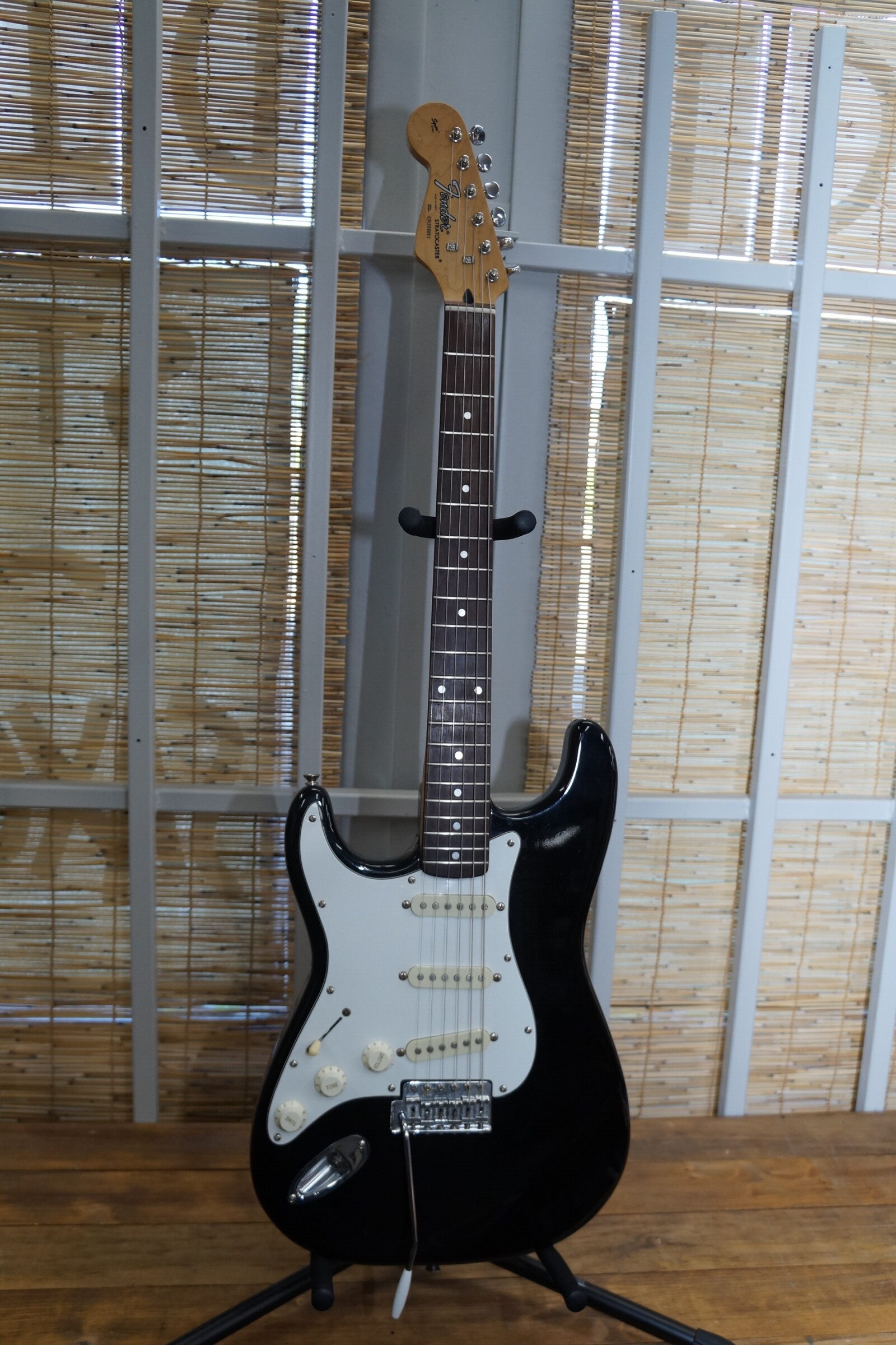 Fender ""Squire Series"" Stratocaster Made in Korea; SSS in Lefty, LH Orientation
