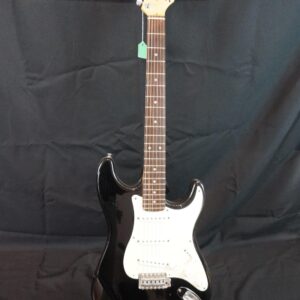 Squier by Fender Black and White Stratocaster