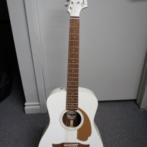 Fender Malibu Player - Arctic Gold and White