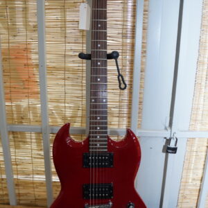 Epiphone ""E"" Series SG ""The Bully"" with Over Wound Pickups-Deep Red