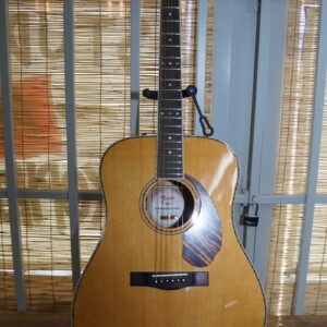 Fender Paramount Series PD-220E Acoustic Electric Guitar with Case
