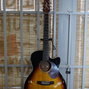 Jasmine by Takamine JD37 SCE Orchestra A/E Cutaway Acoustic - VSB