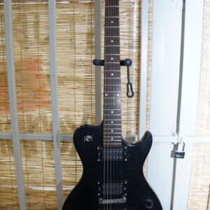 Silvertone SSL-1 HH Electric Guitar in Midnight Black (Modeled after LP-100)