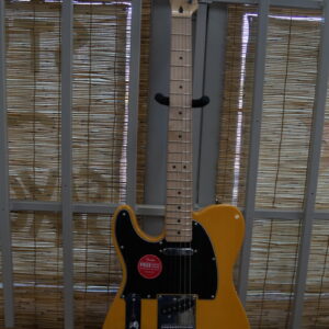 Squier 2024 Affinity Telecaster LH - Maple Neck Black PG Yellow