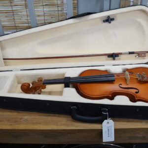 Viola: Cecilio CVA-400 14"" Viola with Amber Pegs and Tailpiece