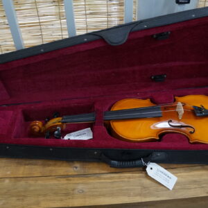 Violin: 2012 4/4 Mendini Student Violin - MV400 SB Finish